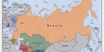 Kart Rusiya Monqolustan